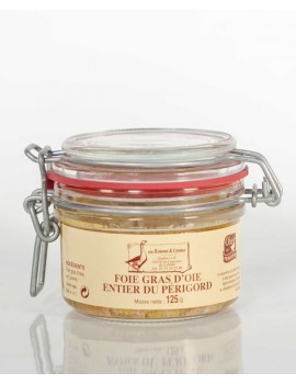 FOIE GRAS D'OIE ENTIER DU PÉRIGORD 125 g