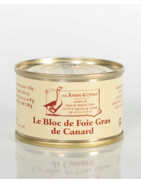 LE BLOC DE FOIE GRAS DE CANARD 65 g