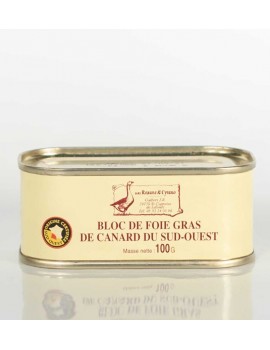 BLOC DE FOIE GRAS DE CANARD DU SUD-OUEST 100 g