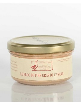 LE BLOC DE FOIE GRAS DE CANARD 130 g