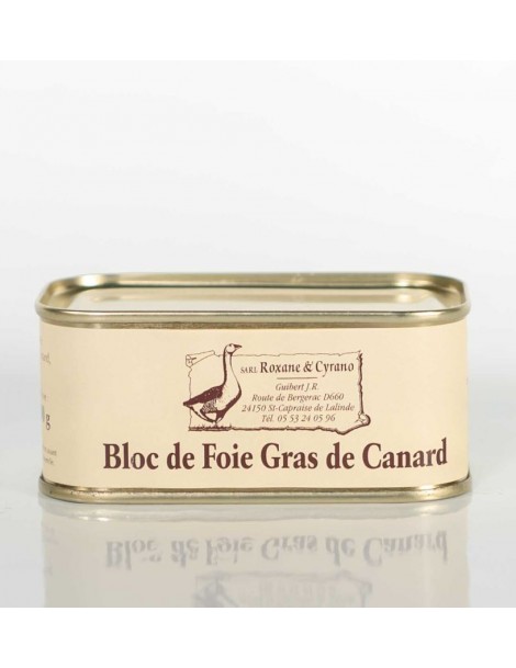 BLOC DE FOIE GRAS DE CANARD 200 g