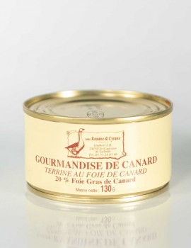 GOURMANDISE DE CANARD - 20% Foie gras de canard - 130g