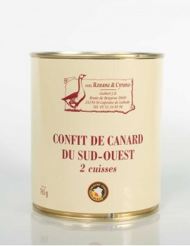 CONFIT DE CANARD DU SUD-OUEST (2 Cuisses)