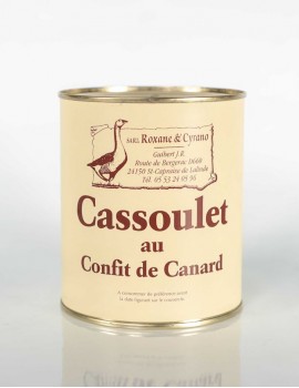 CASSOULET AU CONFIT DE CANARD - 800 g