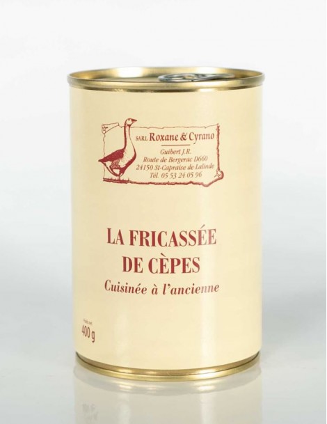 LA FRICASSÉE DE CÈPES Cuisinée à l'ancienne