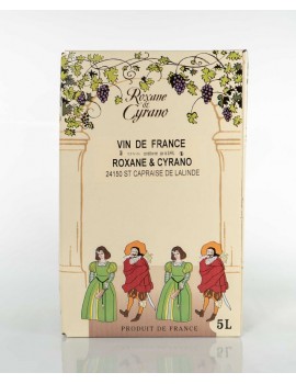 VINIBAG 5L, VIN DE FRANCE, ROXANE ET CYRANO