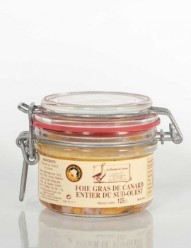 FOIE GRAS DE CANARD ENTIER DU SUD-OUEST - 125 g