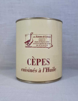 LA FRICASSÉE DE CÈPES Cuisinée à l'ancienne