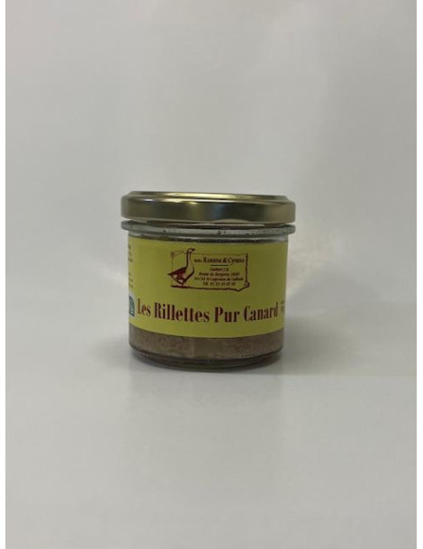 LES RILLETTES PUR CANARD 90g