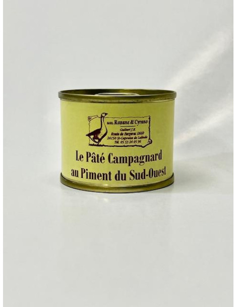 PATE CAMPAGNARD AU PIMENT DU SUD-OUEST
