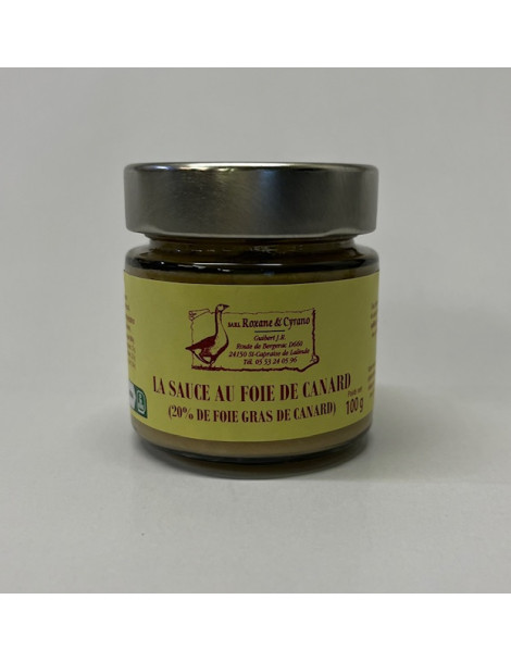 La Sauce au Foie de Canard - ( 20% de Foie Gras de Canard )