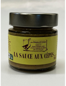 LA SAUCE AUX CÈPES - 100 g