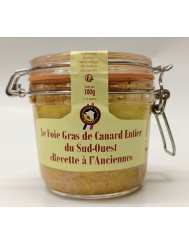 FOIE GRAS DE CANARD ENTIER DU SUD-OUEST - 300 g