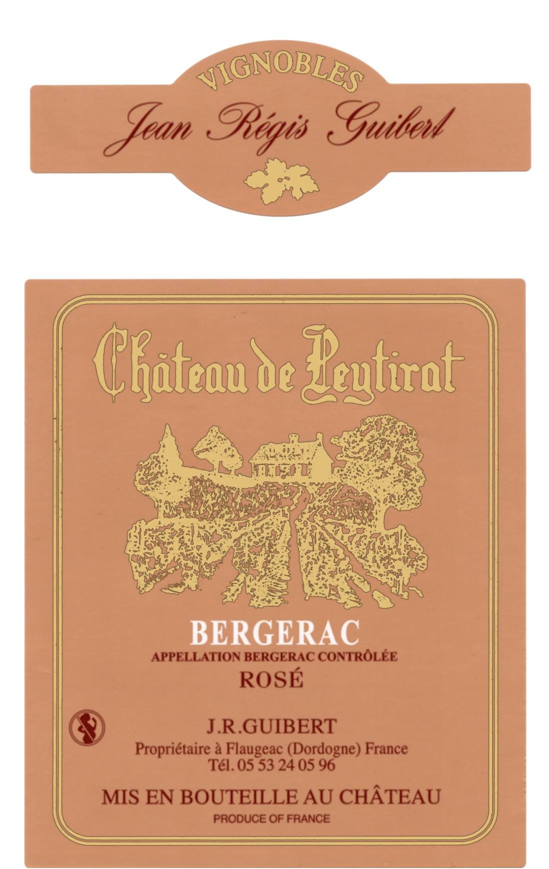 Château de Peytirat Bergerac Rosé