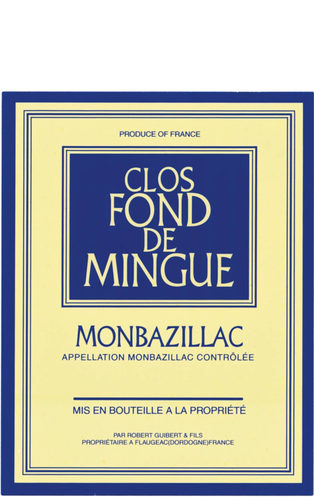 Clos Fond de Mingue